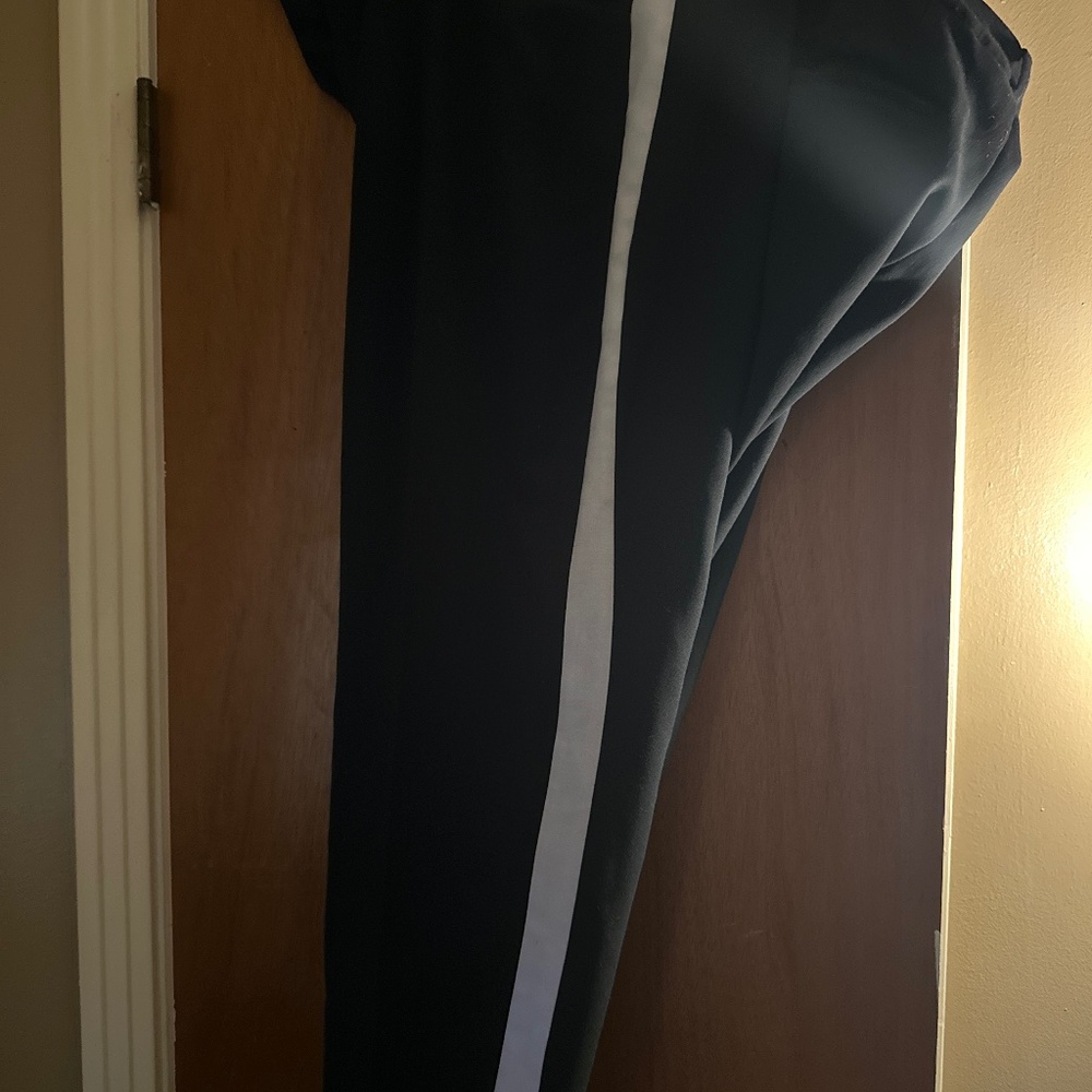Black and White Slacks